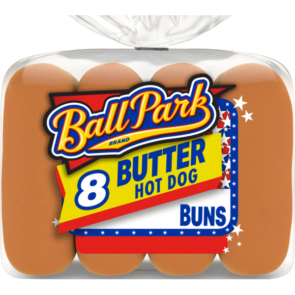 Ball Park 8 count, Butter Hot Dog Buns