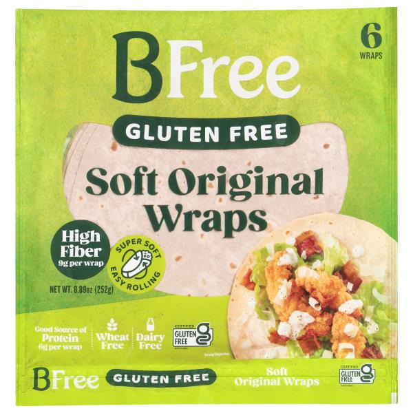 BFree Gluten Free Soft Original Wraps