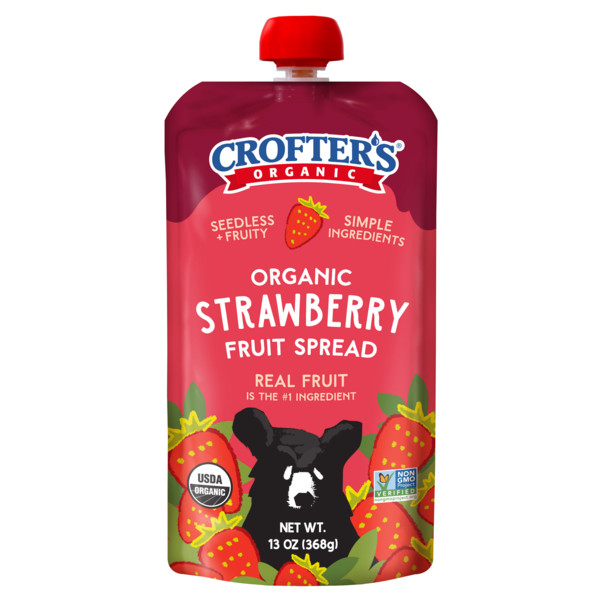 Crofter's Strawberry Fruit Spread Squeeze