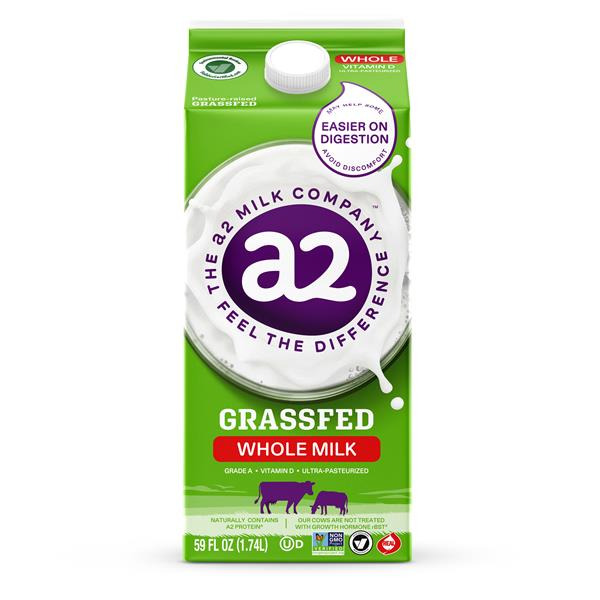 a2 Milk Grassfed Whole Milk