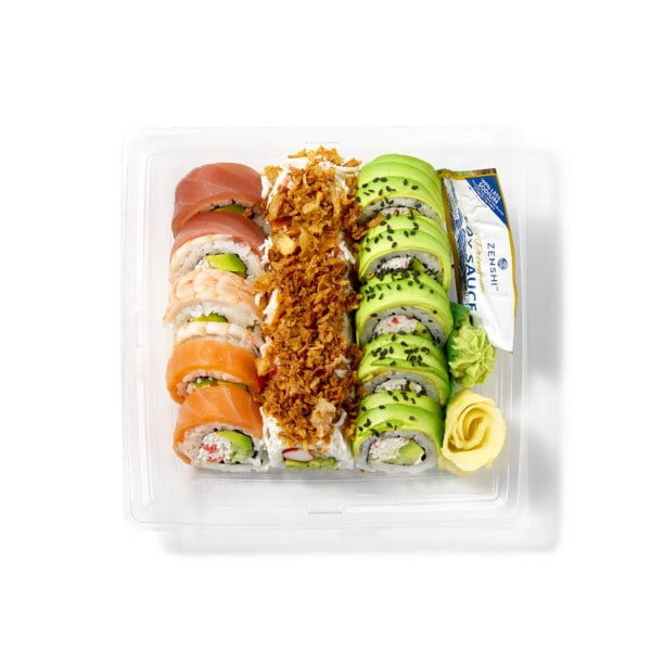 Sushi Chef Sampler A#1 (Rainbow, Crunchy, Dragon)