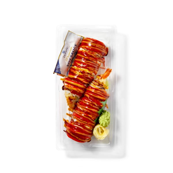 Handcrafted Sushi Spicy Tiger Roll-Tempura Shrimp
