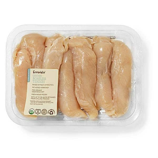 GreenWise Certified Organic Boneless Chicken Tenders