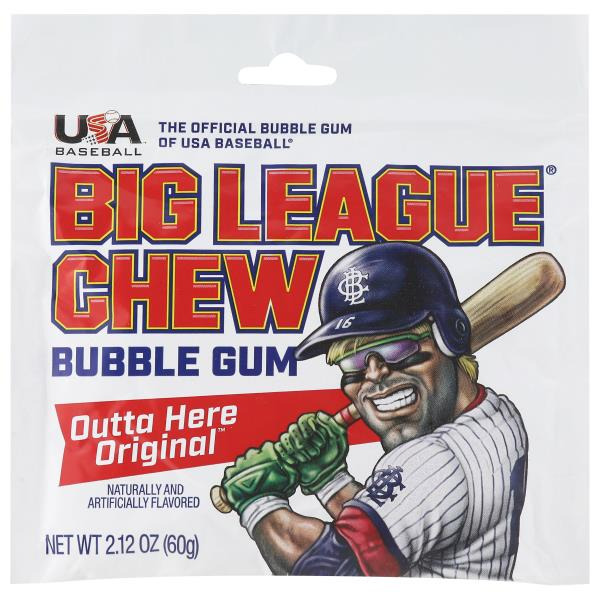 Big League Chew Bubble Gum, Outta Here Original