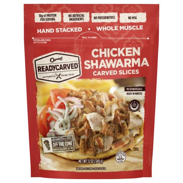 Opaa! Carved Slices Chicken Shawarma