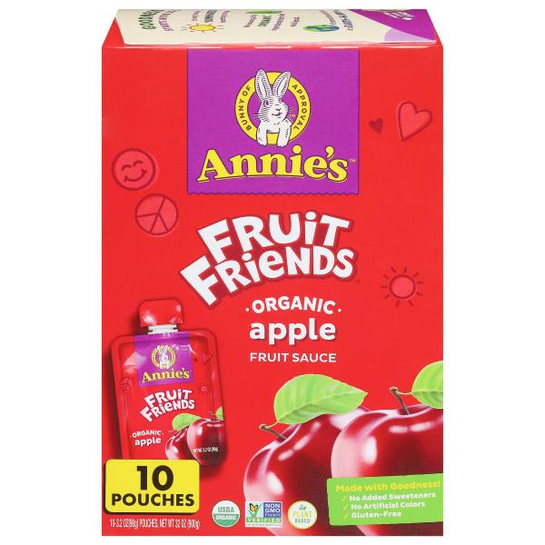 Annie's Organic Apple Fruit Sauce
