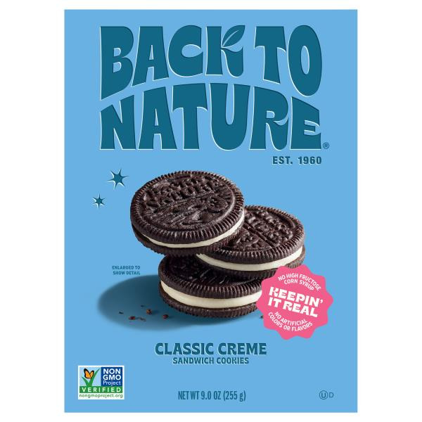 Back to Nature Classic Creme Sandwich Cookies