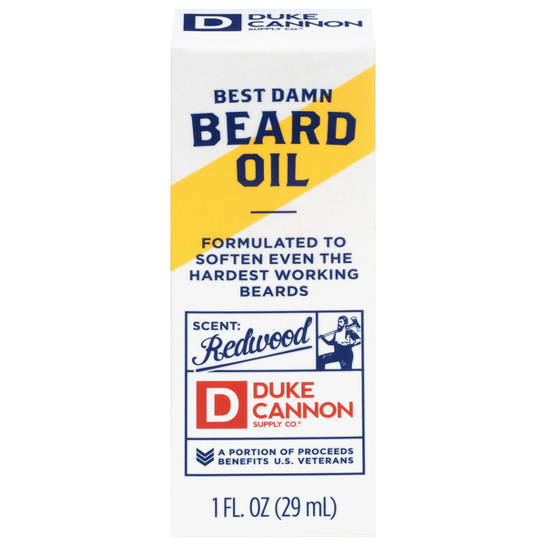 Duke Cannon Supply Co. Best Damn Redwood Beard Oil