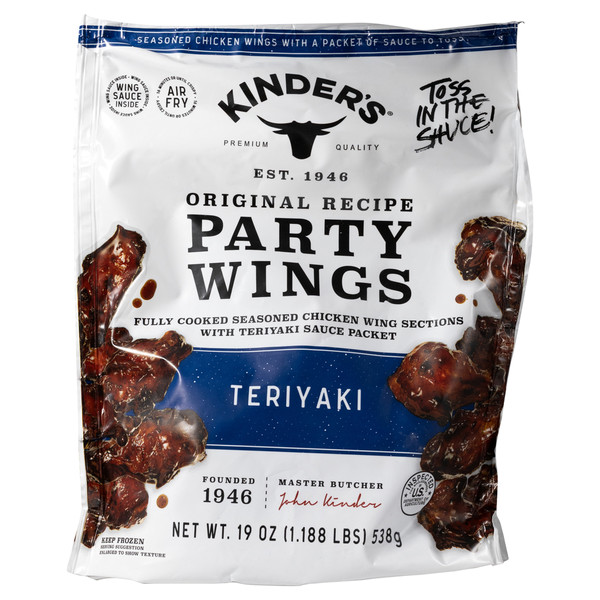 Kinder's Chicken Party Wings, Teriyaki