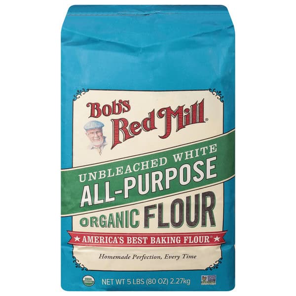 Bob's Red Mill White All-Purpose Flour, Unbleached, Organic