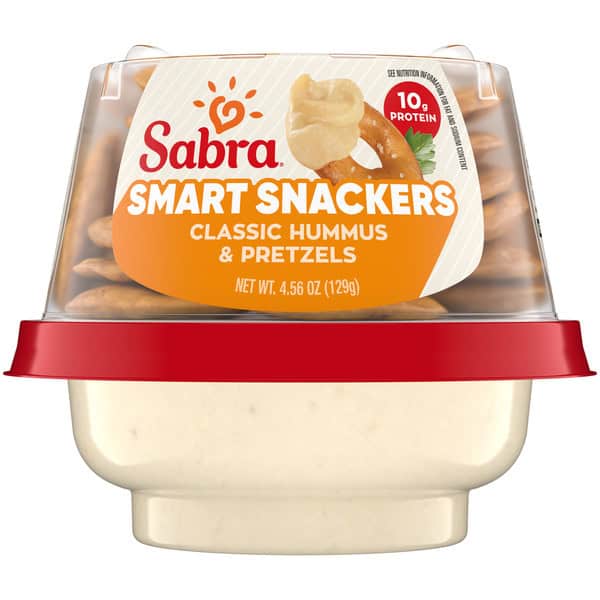 Sabra Snackers, Classic Hummus & Pretzels