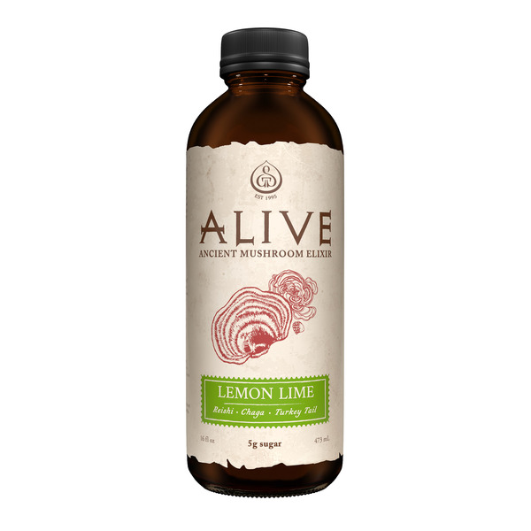 Alive Mushroom Elixir Lemon Lime