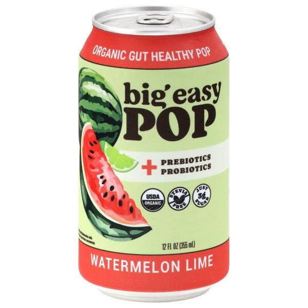 Big Easy Pop Watermelon Lime Sparkling Drink