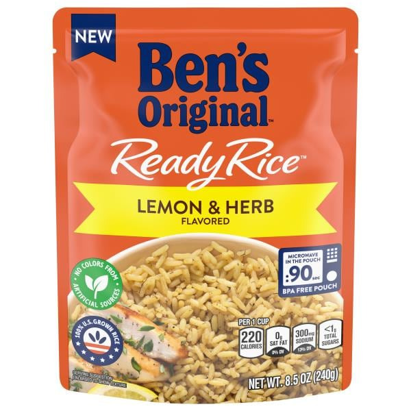 Ben's Original Lemon & Herb Flavored Ready Rice