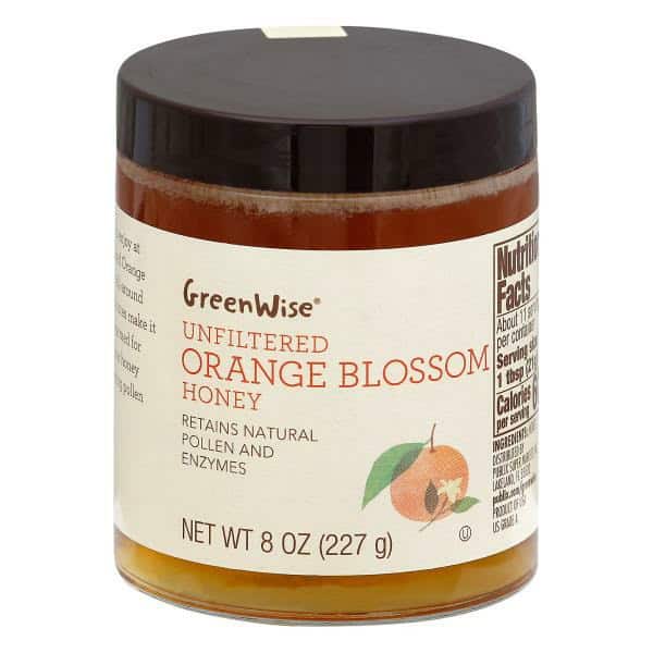 GreenWise Honey, Raw Orange Blossom