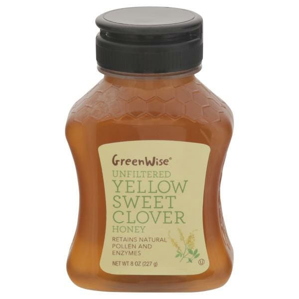 GreenWise Honey, Raw Yellow Sweet Clover