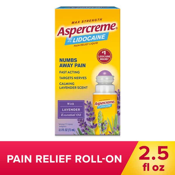 Aspercreme Lidocaine Roll-On, Lavender