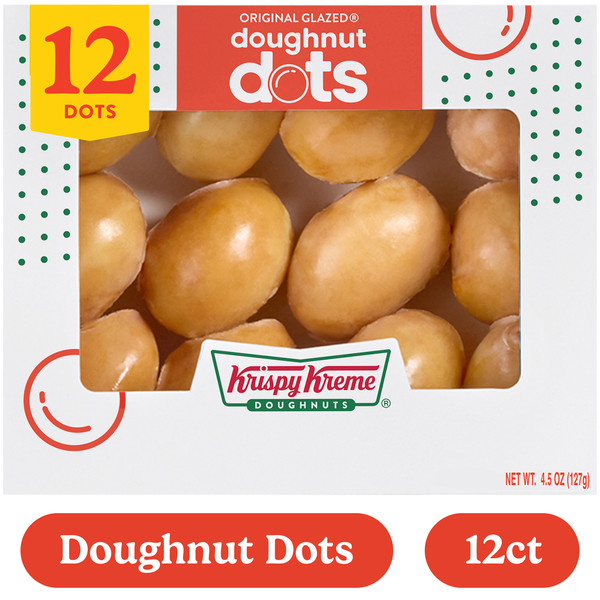 Krispy Kreme® Doughnuts Doughnuts, Original Glazed Doughnut Dots