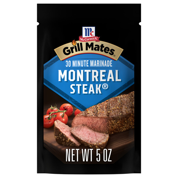 McCormick® GRILL MATES Montreal Steak Single Use Marinade