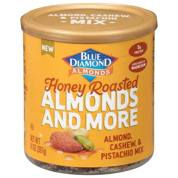 Blue Diamond Honey Roasted Almonds and More