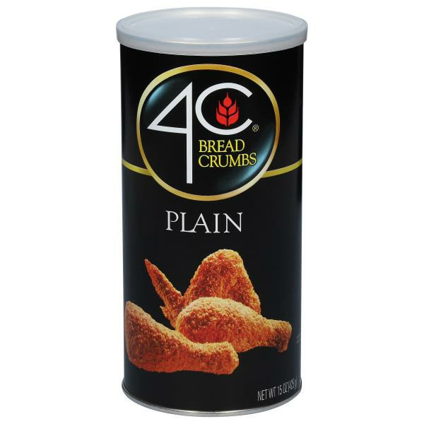 4C Foods Bread Crumbs, Plain