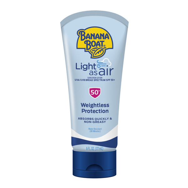 Banana Boat Light As Air Sunscreen Lotion, SPF 50