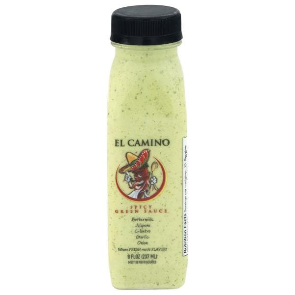 El Camino Real Bakery Green Sauce, Spicy