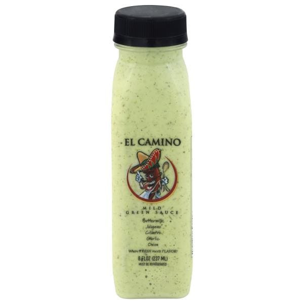 El Camino Real Bakery Mild Green Sauce