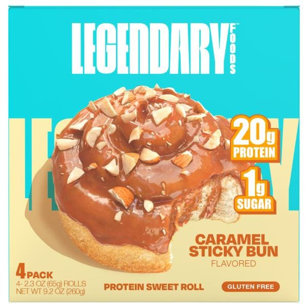 Legendary Foods Protein Caramel Sticky Bun Sweet Roll