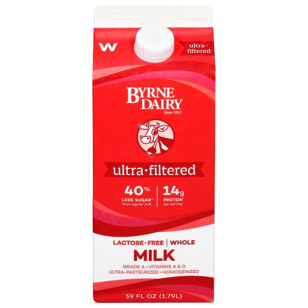Byrne Dairy Ultra-Filtered Lactose-Free Whole Milk