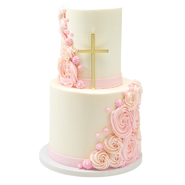 Blessings in Bloom Cake with Buttercream Icing (Requires 24-hour lead time)