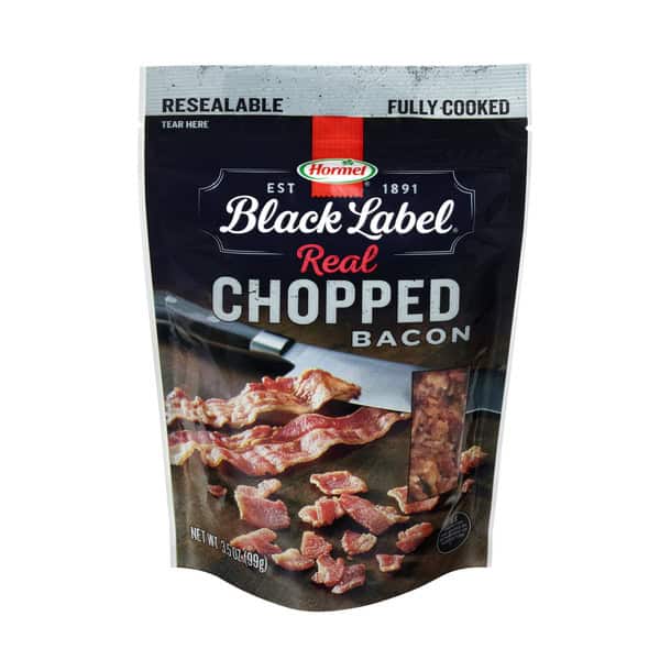 Hormel BLACK LABEL Chopped Bacon, 3.5 OZ