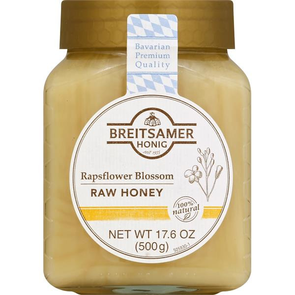 Breitsamer Honey, Raw, Rapsflower Blossom
