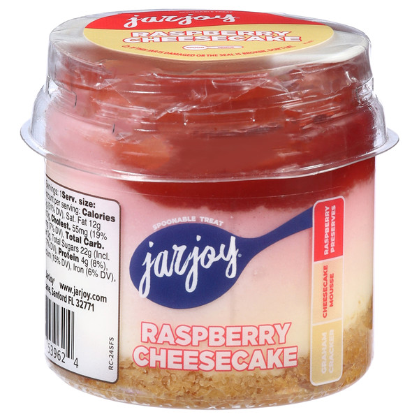 JarJoy Raspberry Cheesecake Spoonable Treat