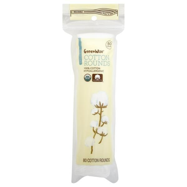 GreenWise Cotton Rounds, Organic