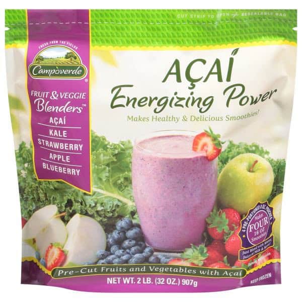 Campoverde Fruit and Vegetable, Pre-Cut, Energizing Power