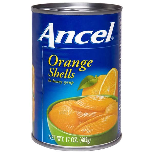 Ancel Orange Shells In Heavy Syrup