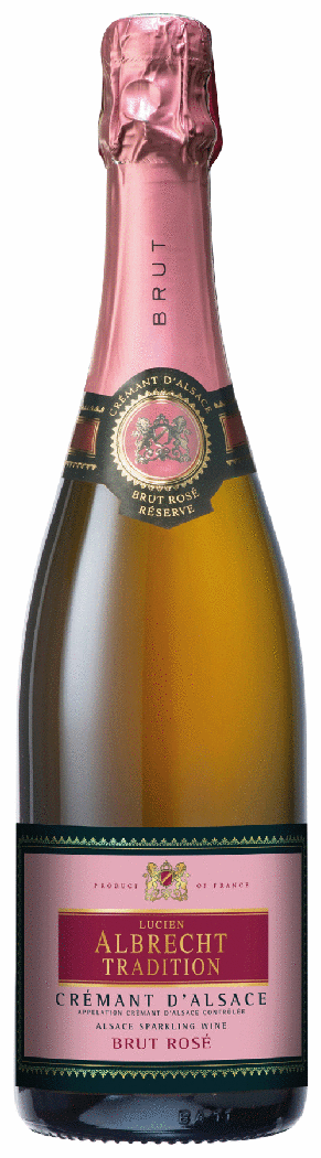 Albrecht Cremant Sparkling Brut Rose Tradition