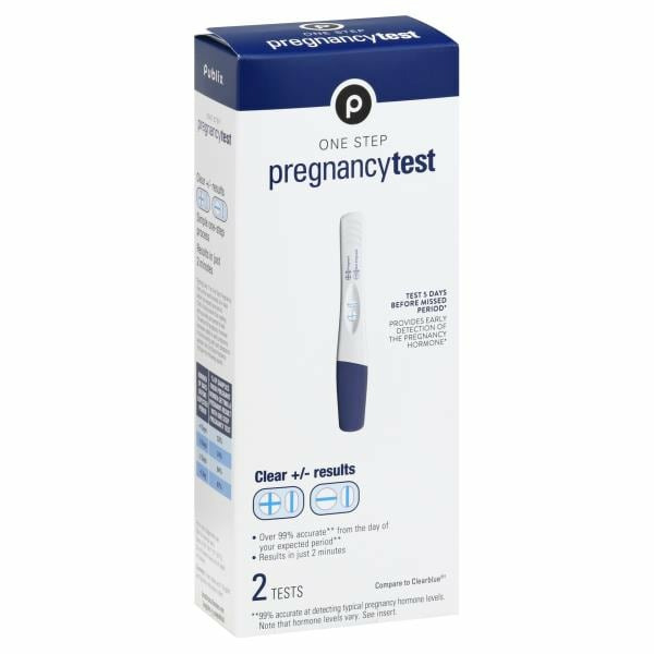 Publix Pregnancy Test, One Step