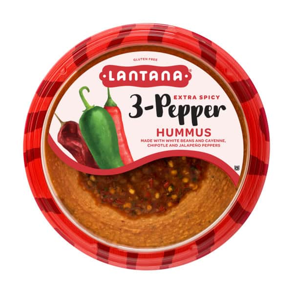 Lantana Extra Spicy 3-Pepper Hummus