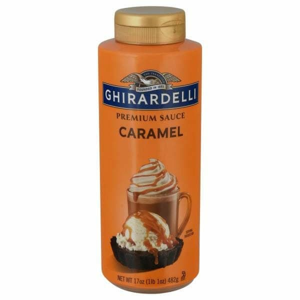 Ghirardelli Premium Caramel Sauce, 16 oz Bottle