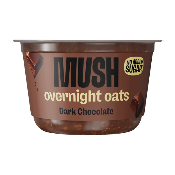 MUSH Dark Chocolate Overnight Oats