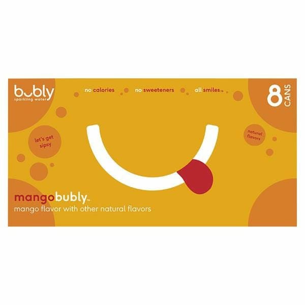bubly Sparkling Water, Mango