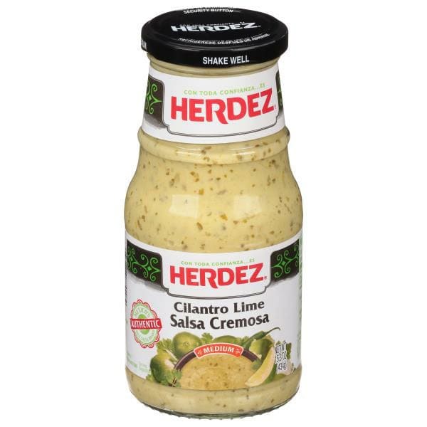 Herdez Cilantro Lime Salsa Cremosa Medium