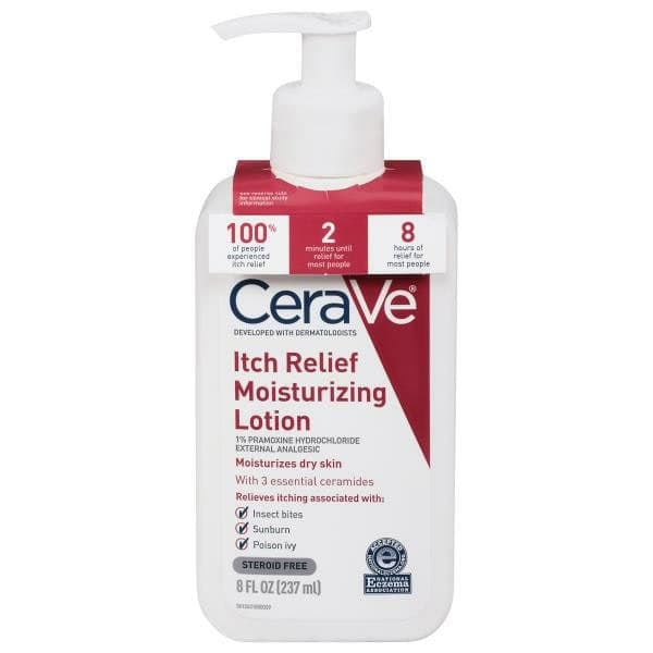 CeraVe Moisturizing Lotion, Itch Relief