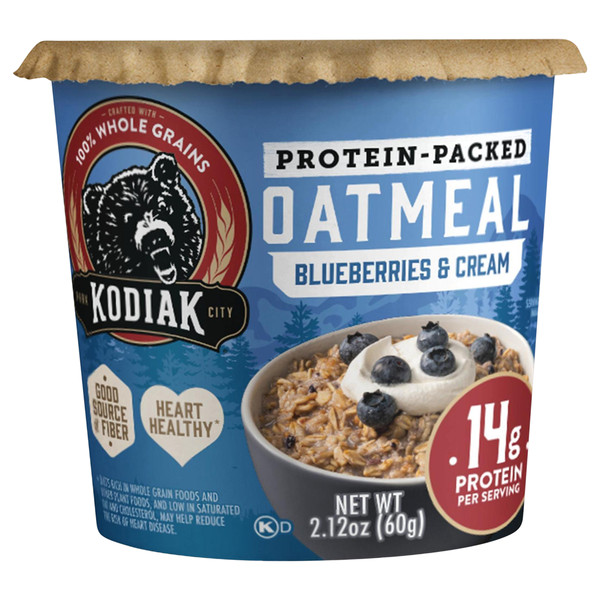 Kodiak Protein-Packed Blueberries & Cream Oatmeal