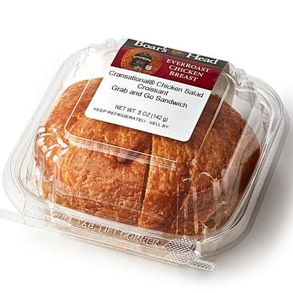 Boar's Head Grab and Go EverRoast Chicken Cransational Croissant Sandwich