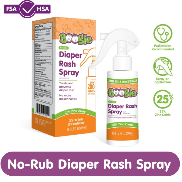 Boogie No-Rub Diaper Rash Spray