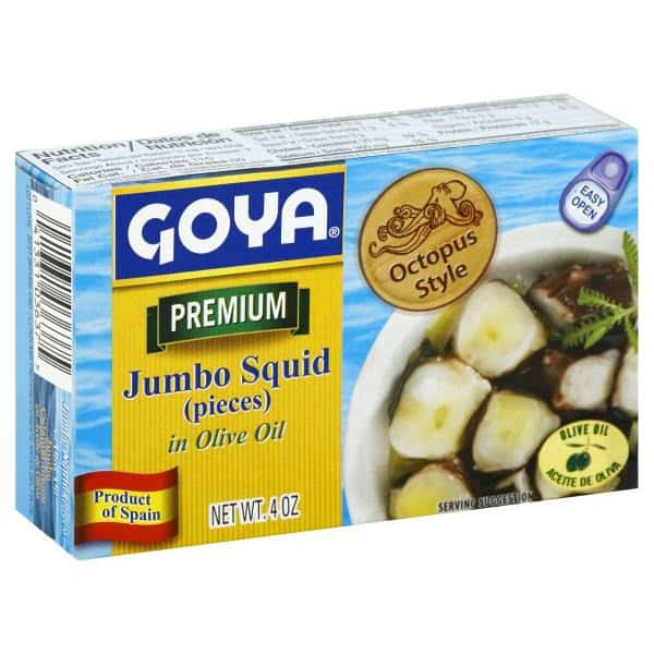 Goya Premium Olive Oil Jumbo Squid
