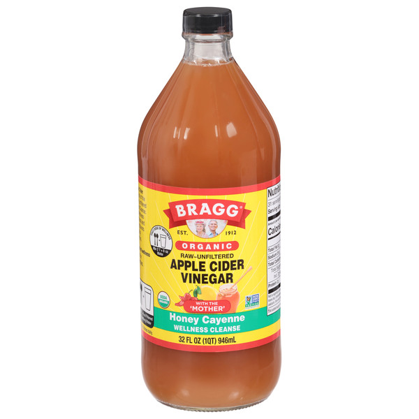 Bragg Apple Cider Vinegar, Organic, Raw, Unfiltered